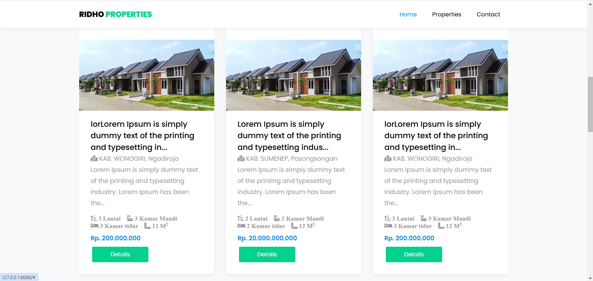 Web Property - Jual Beli Rumah - Image 2