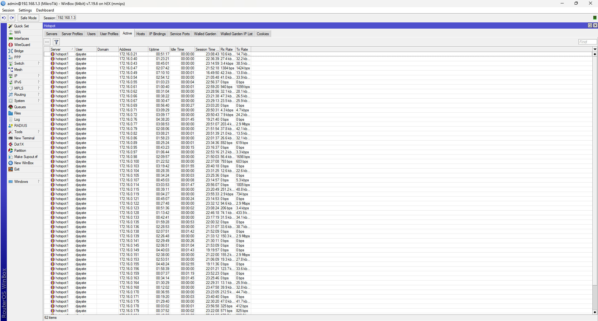 Implementasi Infrastruktur Jaringan Hotspot Skala 120++ User - Image 4